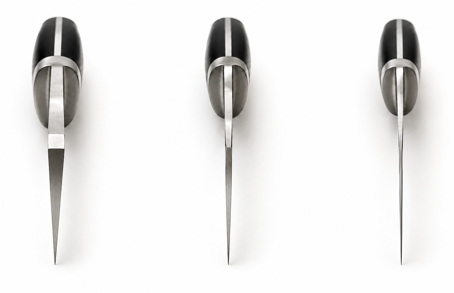 Knife spine thickness comparison