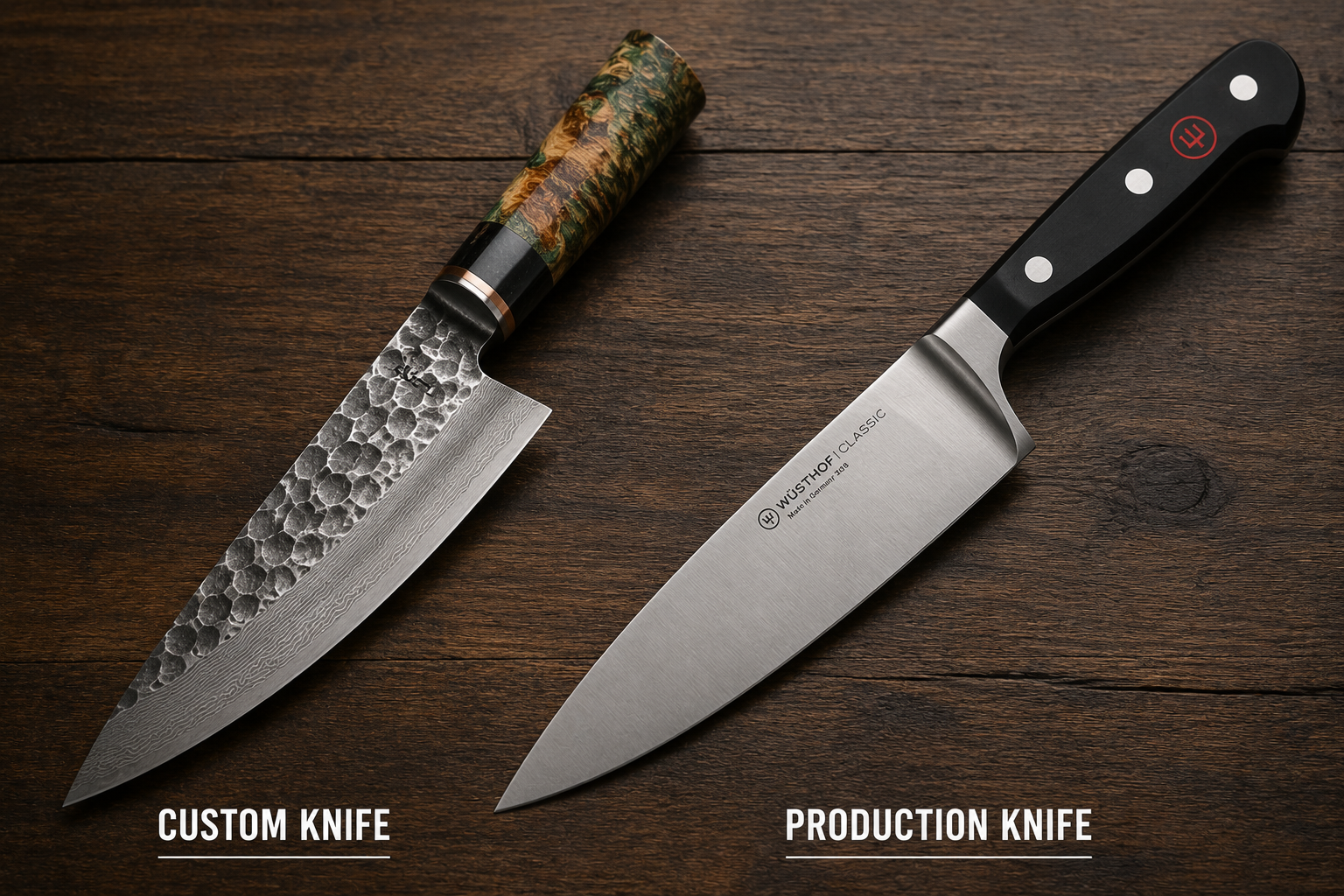 Custom handmade chef